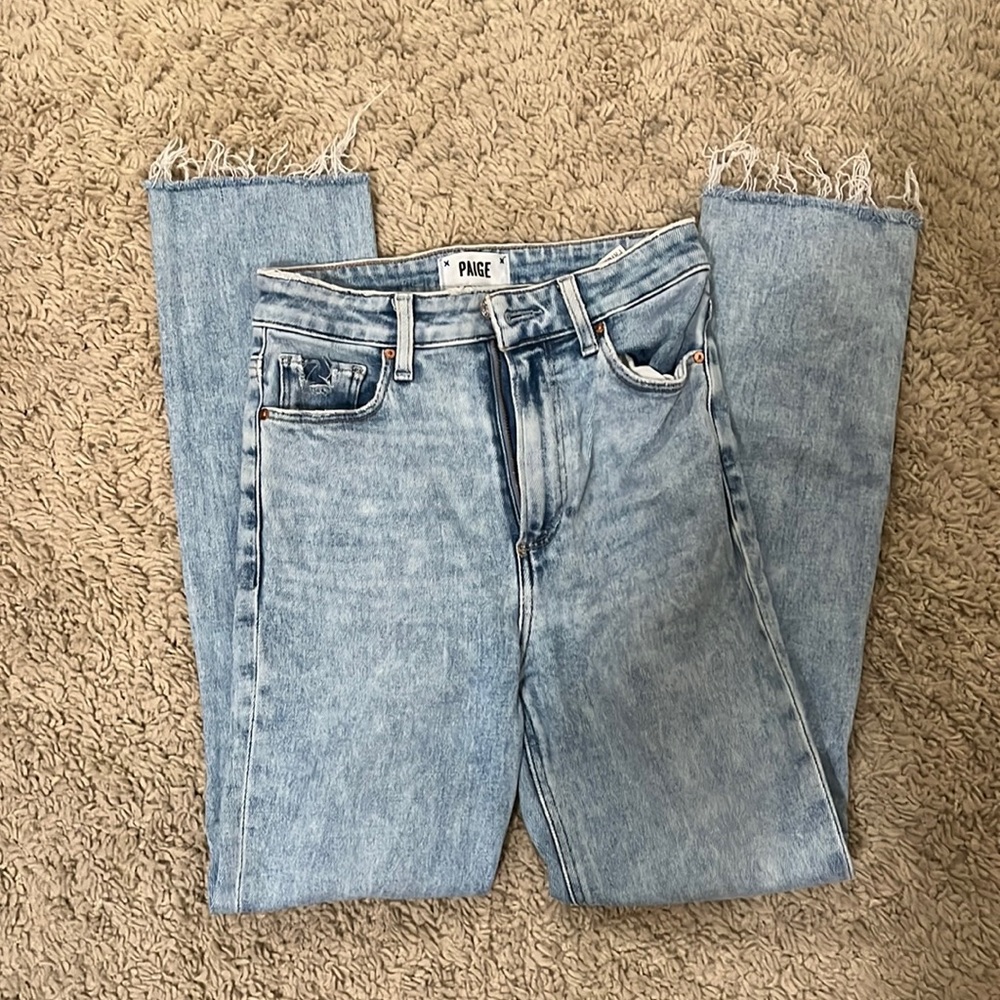 PAIGE cindy super high rise jeans